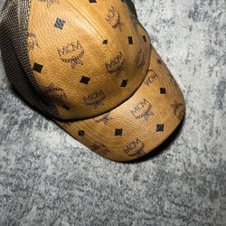 MCM Men's Brown and Tan Hat