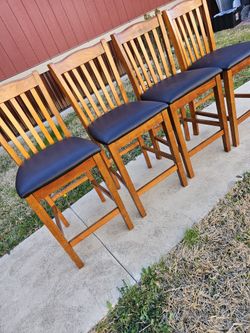 4 sillas Altas Para Comedor