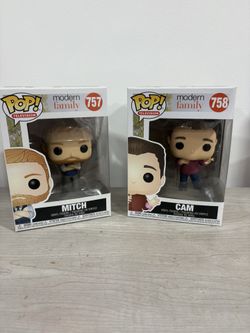 Cam and Mitch Modern Family Pops