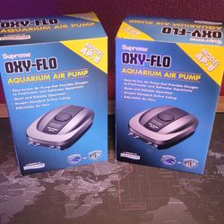 NEW! Two Danner AP-8 Aquarium Air Pumps