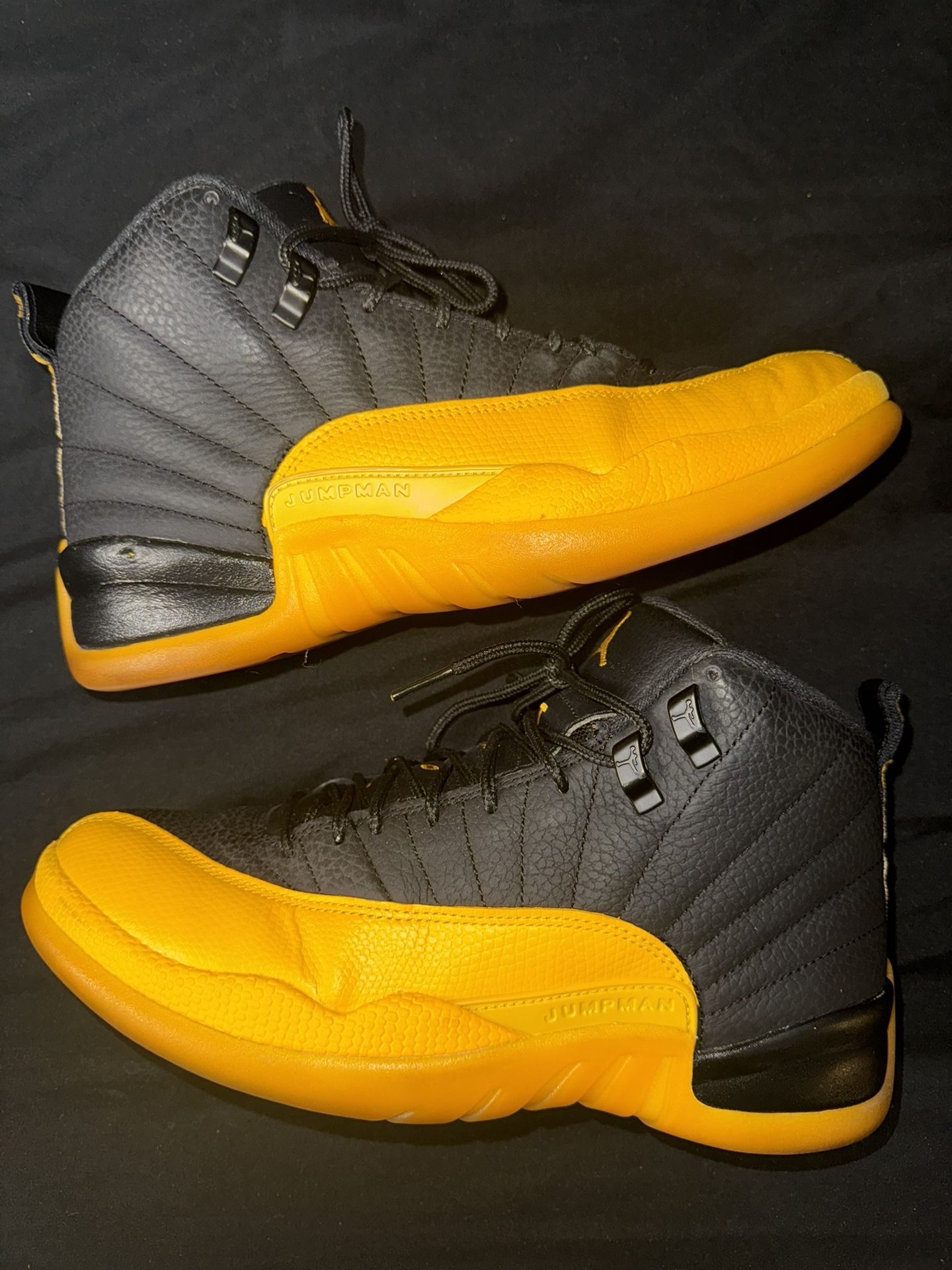 Jordan 12 Retro ‘Black University Gold’ Size 7.5M