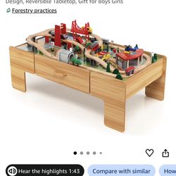 Kids Train Table