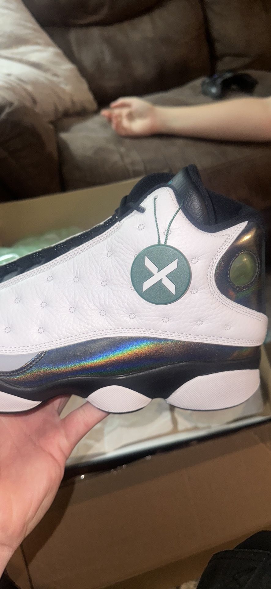 Retro 13 Baron’s Hologram brand New Never Worn