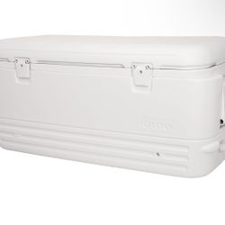 Igloo Hard Cooler | Polar & Party Bar Series | Insulated Ice Chests Polar White 120 QT
