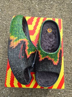 Nike ReactX Rejuven8 Slide Swoosh Touch Grass size 13