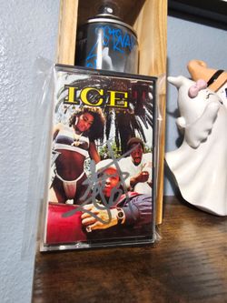 Autograph Ice T Rap,Hip Hop cassette tape
