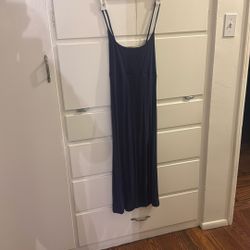 Navy blue sundress