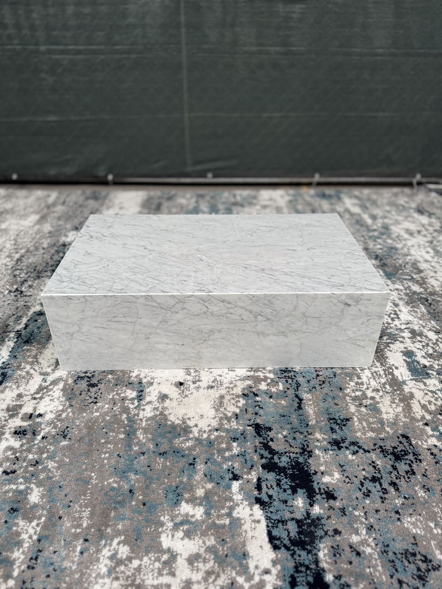 Genuine Marble Block Coffee Table NEW FREE DELIVERY 🚚 