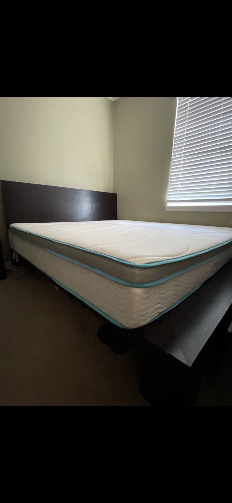 King Bed frame / Headboard , King Mattress And Side Table