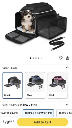 Expandable Pet Carrier