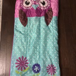 Sleeping Bag/Blanket For Girls Owel