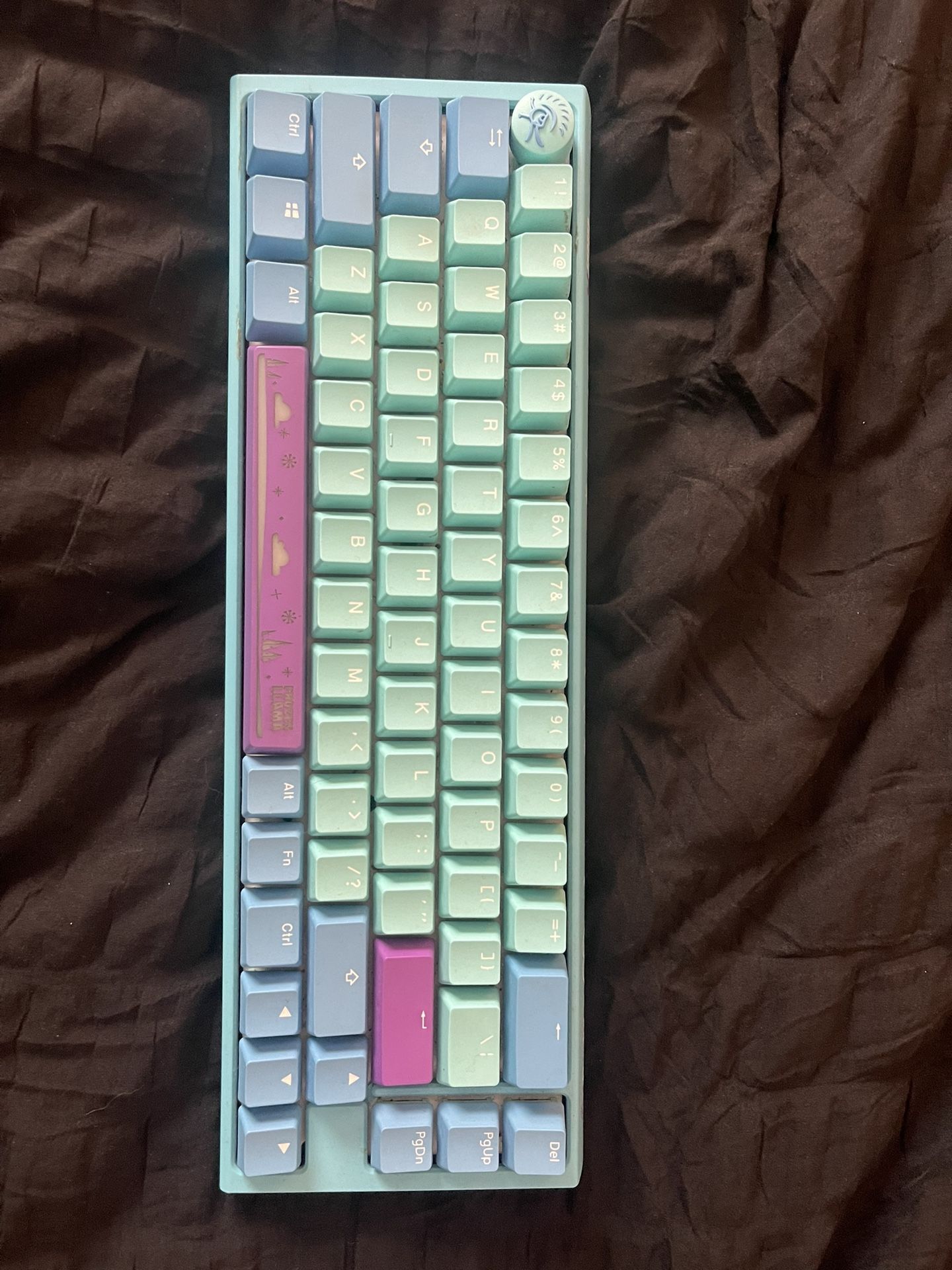 Frozen Llama Keyboard 65% And Frozen Llama Mouse With Extra Key Caps