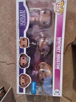 Funko Pop Icons Whitney Houston 3-Pack Diamond
