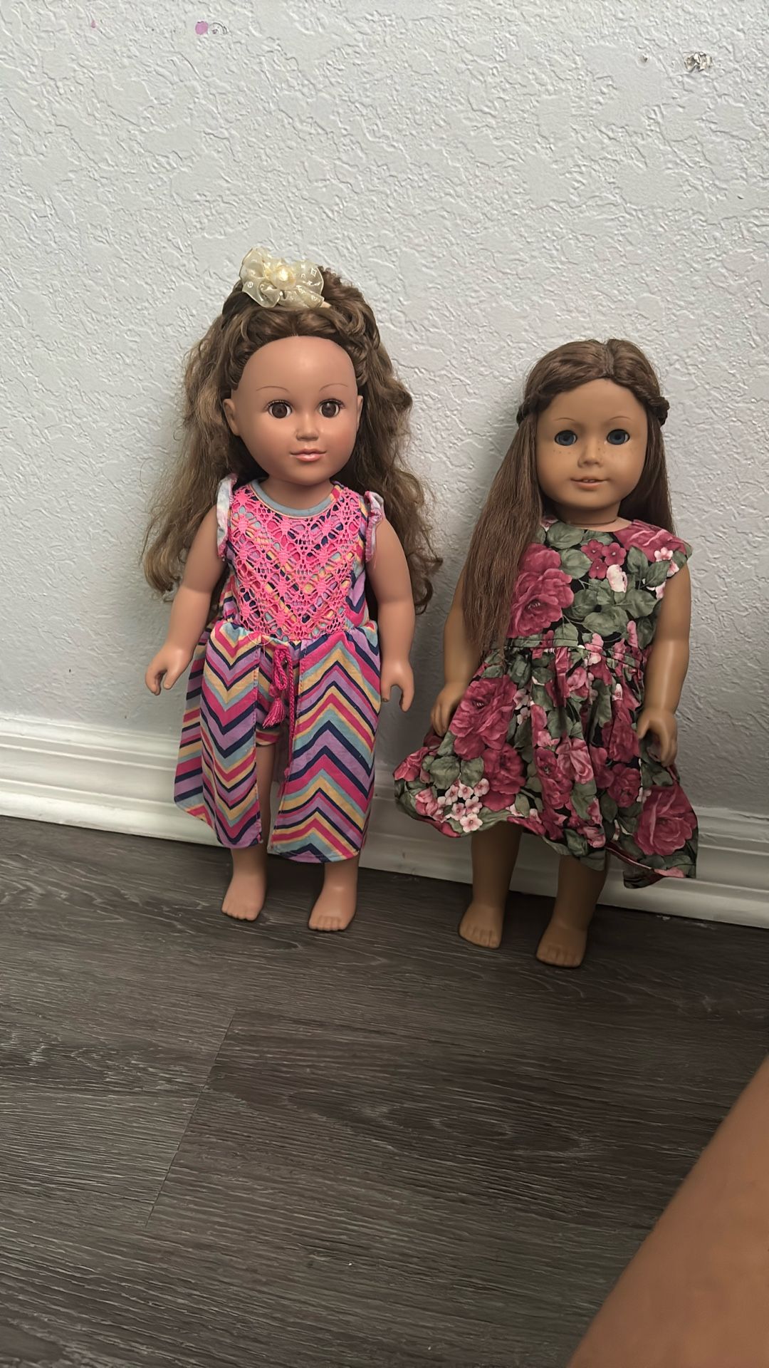 2 American Girl Dolls For 74