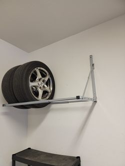 Tire Rack Mount (wheels Not Included)