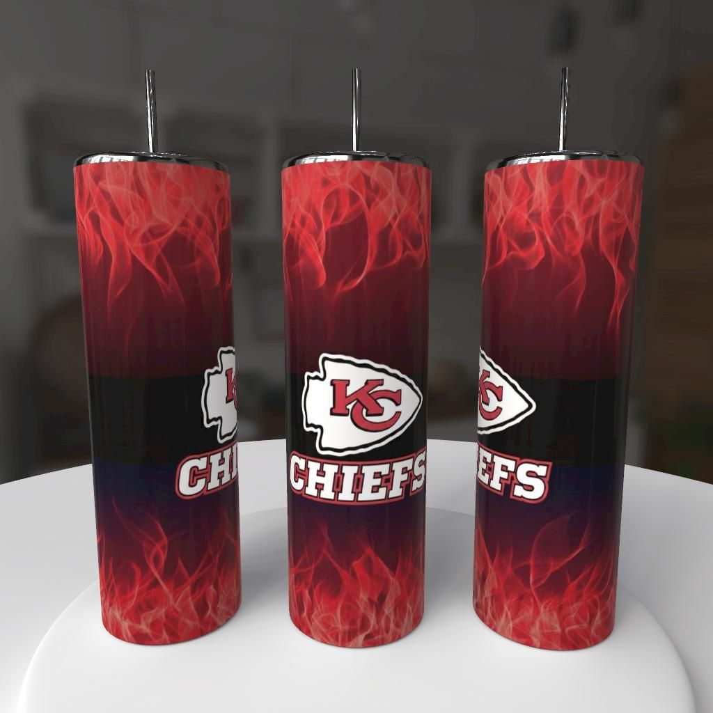 Kansas City Chiefs Football Tumbler