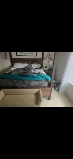 King Size Bed Frame FREE!!!