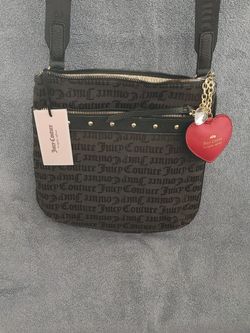 New. Black Juicy Couture Cross Body Purse