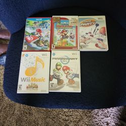 Wii and wii u games
