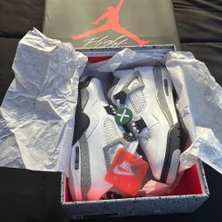 Jordan 4 White Cement 2025