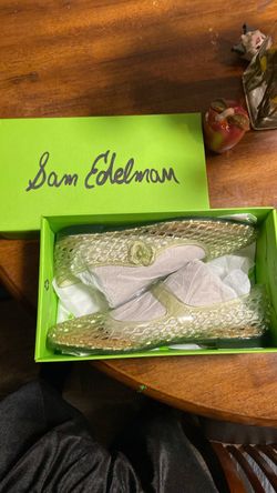 sam edelman michaela jelly green flats