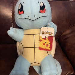 Pokemon  Squirtle Plush Brand New With Tags