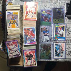 Baseball And Football Cards 