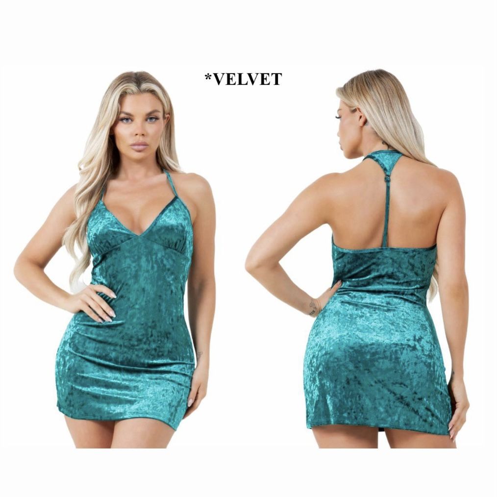 Velvet Mini Dress