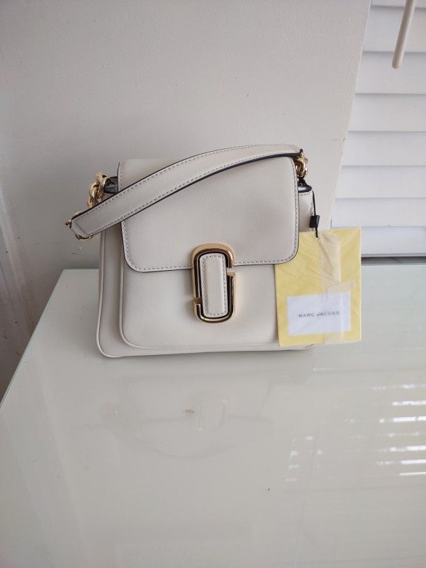 Marc Jacobs The St. Marc Mini Top Handle Satchel Crossbody Bag  $ 280