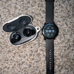 Samsung Watch Active 2 & Samsung Earbuds