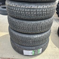 Set Of 4 Trailer Tire 205x75-14 $260 