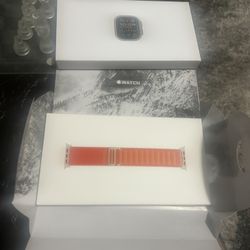 Apple Watch Ultra 2 49mm Orange Band Gps+ Cellular