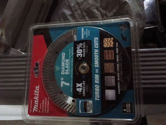 Makita 7" diamond blade