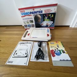 Vintage 1990’s VTech Master Video Painter TV Drawing Pad With Pen & Box Tested