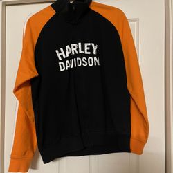 Like New-Official Women Harley Davidson Zip Up Jacket.