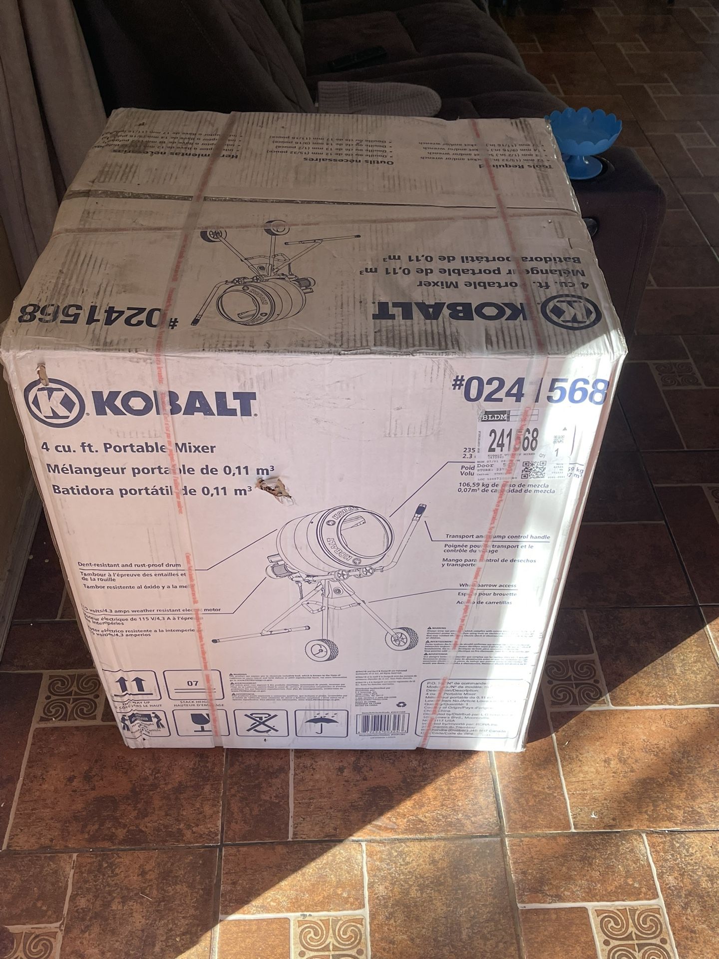 Kobalt Cement Mixer