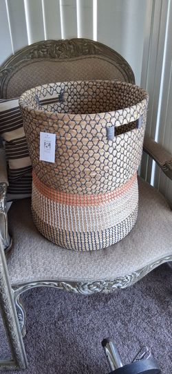Place & Time Woven Baskets New