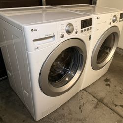 Lg Washer And Gas Dryer Set