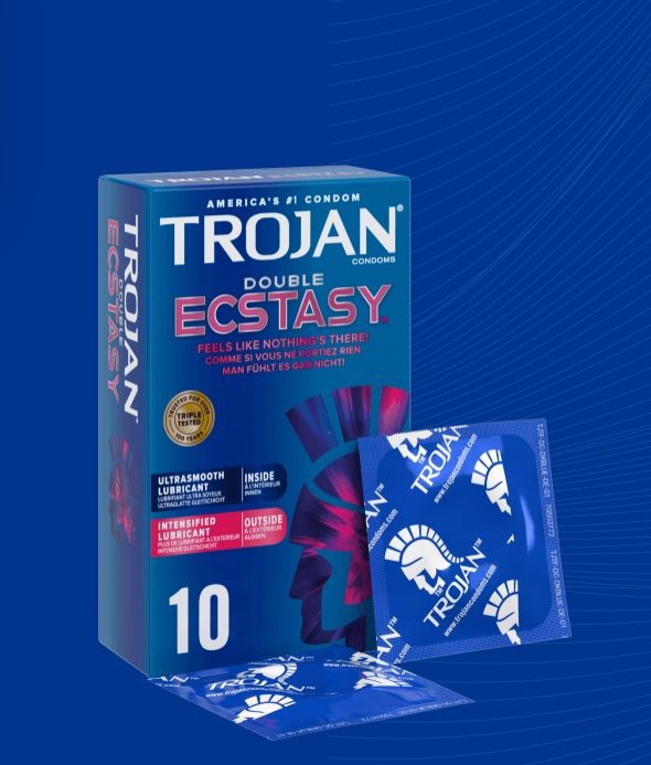 Trojan condoms Double Ecstasy