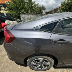 2016-2021 HONDA CIVIC SEDAN QUARTER PANEL RIGHT PASSENGER SIDE 