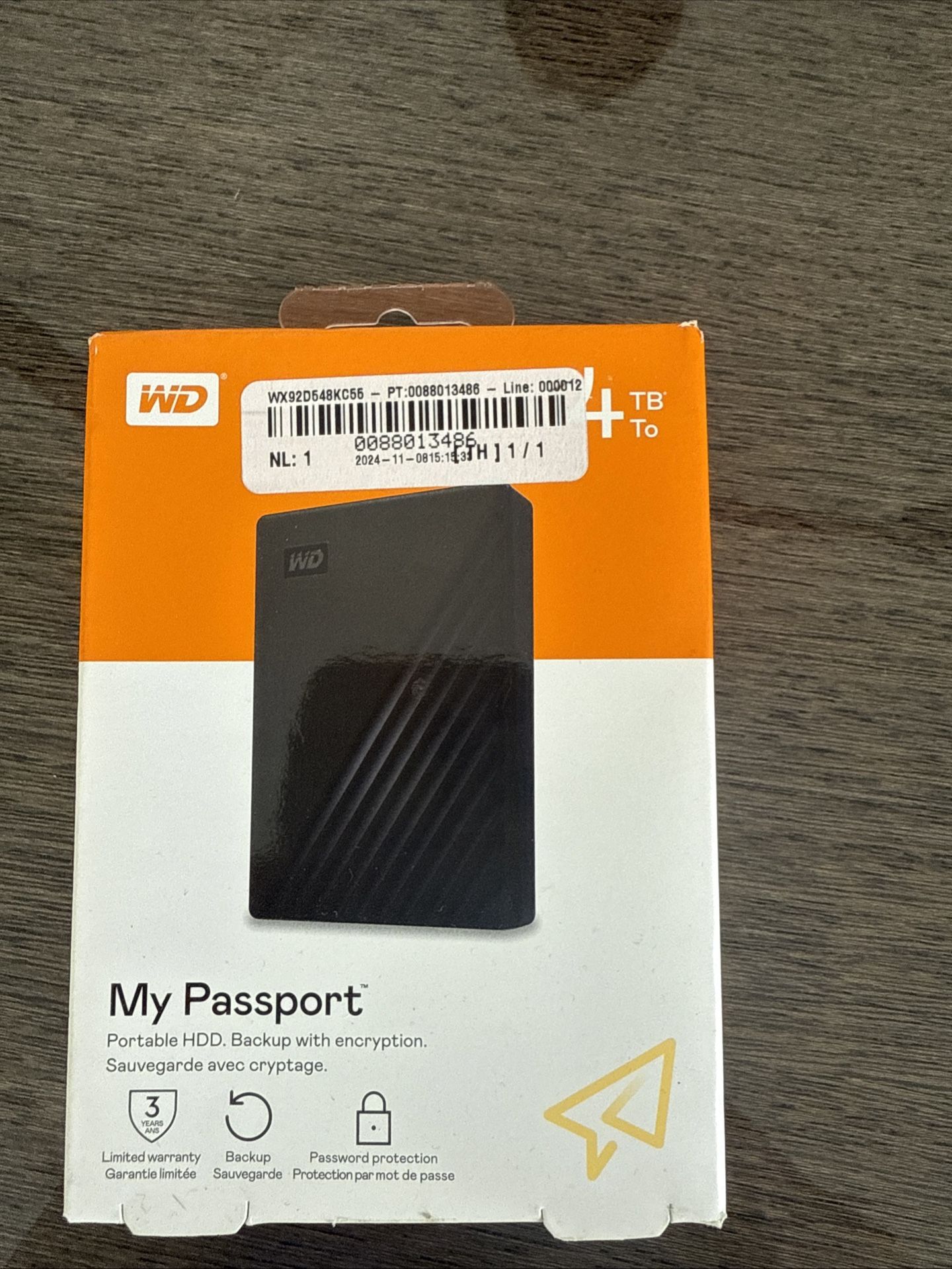 Brand New 4tb External Hard Drive