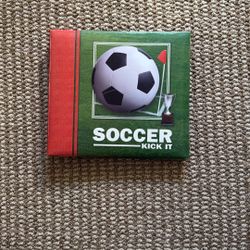 Soccer Scrapbook Album 