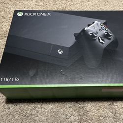 Xbox One X 1TB Console With Box