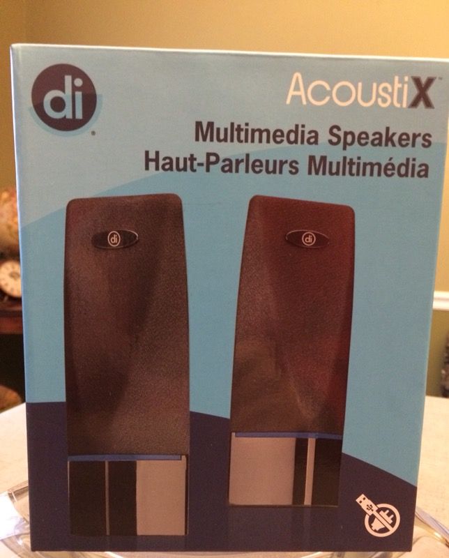DI AcoustiX Multimedia Computer Speakers