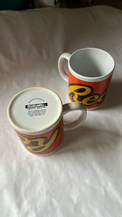 2 Reese's Peanut Butter Cup Coffee Galerie Mug Cup Candy Chocolate