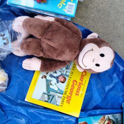 Curious George And Book