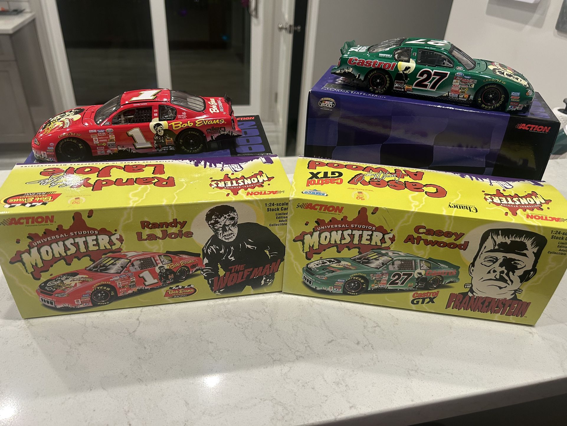 Universal Studios Monsters Diecast Cars