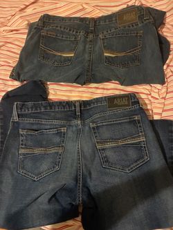 Two Ariat Jean