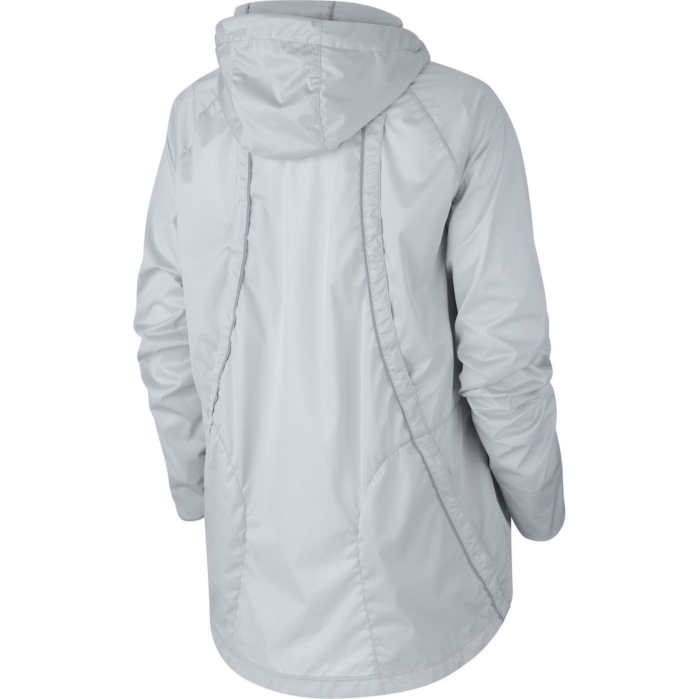 Nike Womens Shield Running Jacket Grey Runaway Reflective