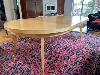 FREE solid Ash, natural finish dining room table
